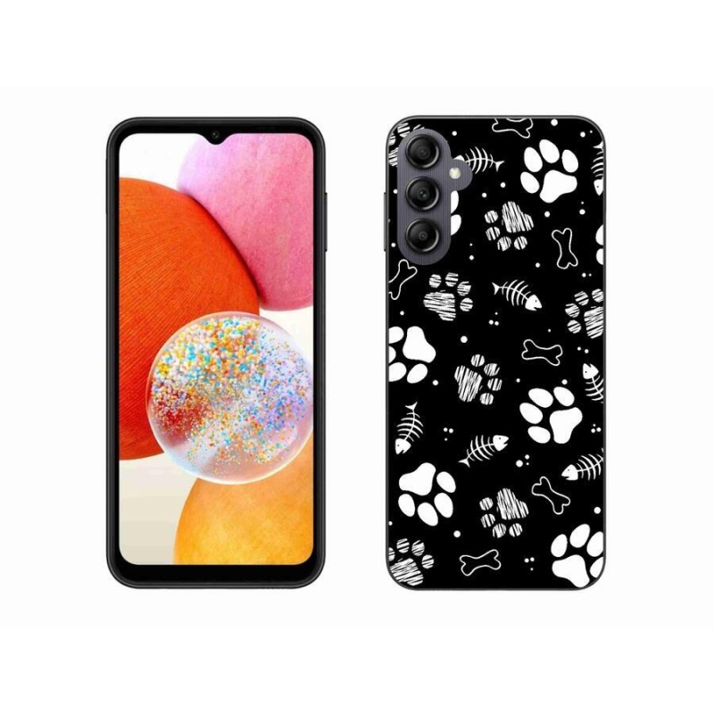 Zselés borítás mmCase Samsung Galaxy A14 4G/5G - kutyamancsok