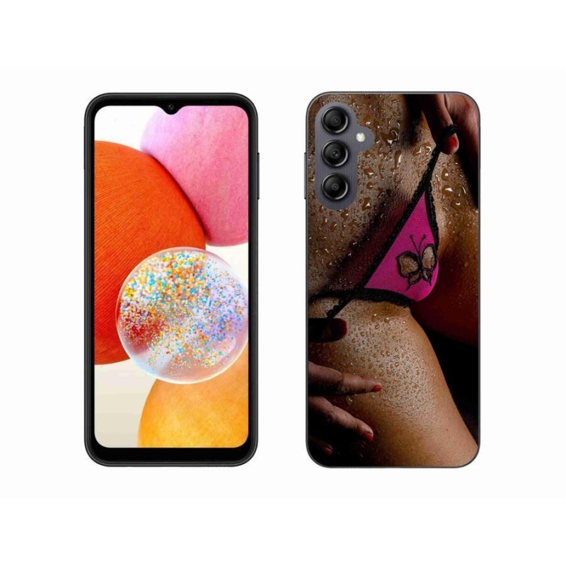 Gél borítás mmCase Samsung Galaxy A14 4G/5G - szexi nő - Samsung Galaxy A14 4G/5G - szexi nő