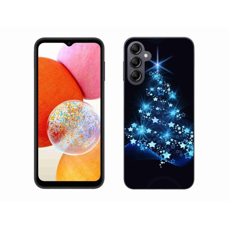 Gél borítás mmCase Samsung Galaxy A14 4G/5G - karácsonyfa
