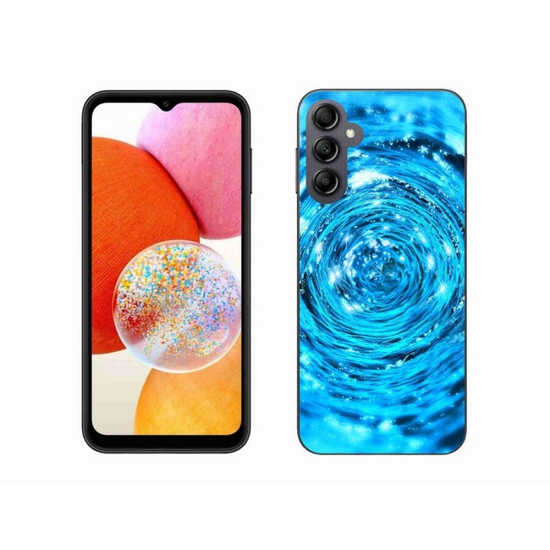 Gél borítás mmCase Samsung Galaxy A14 4G/5G - vízörvény - Samsung Galaxy A14 4G/5G - vízörvény