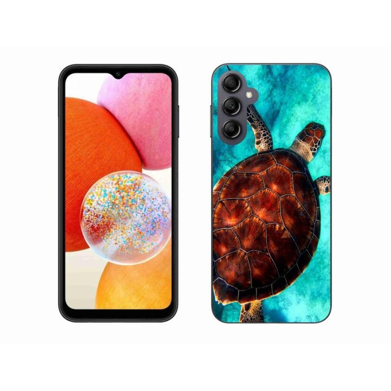 Zselés borítás mmCase Samsung Galaxy A14 4G/5G - teknősbéka