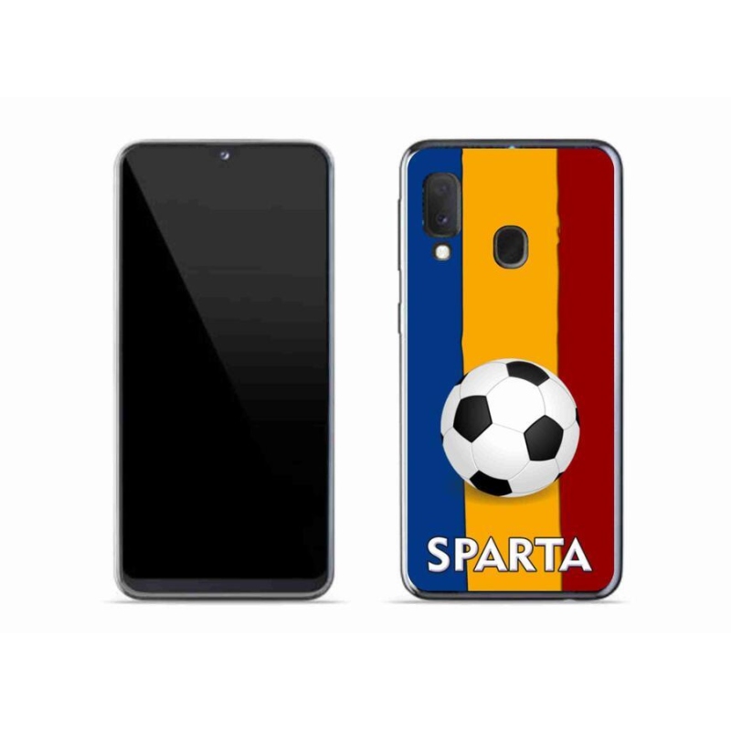 Zselés borítás mmCase Samsung Galaxy A20e - futball 1