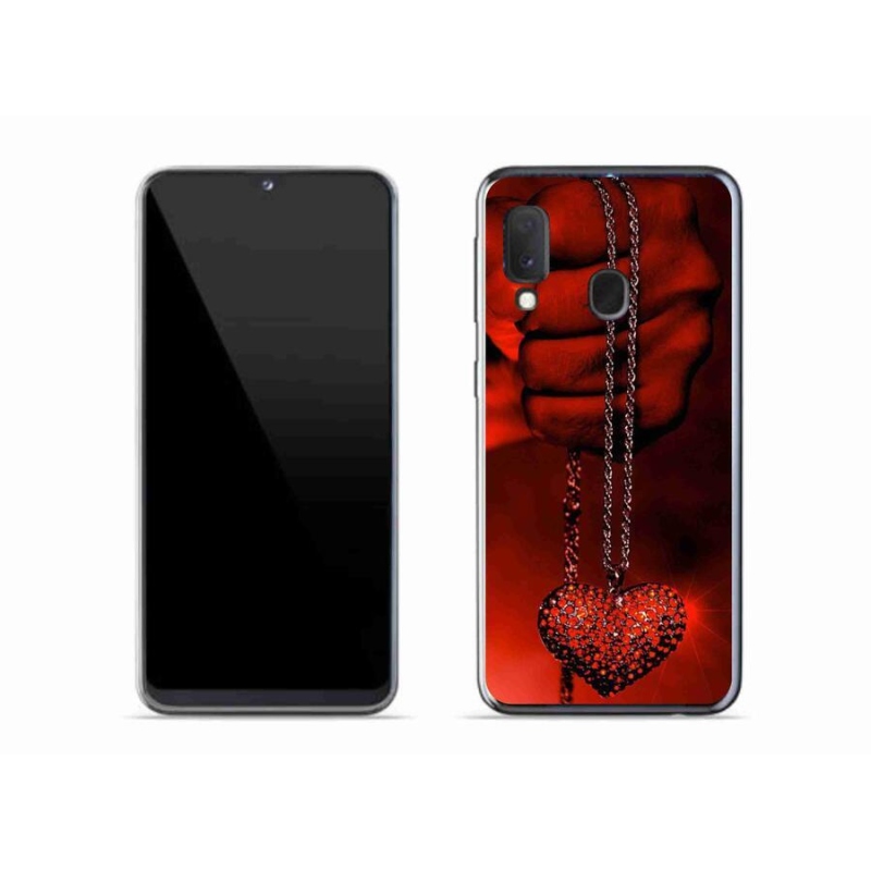 Gél borítás mmCase Samsung Galaxy A20e készülékhez - nyaklánc