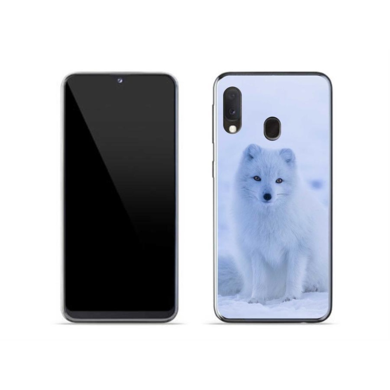 Zselés borítás mmCase Samsung Galaxy A20e készülékhez - polár róka