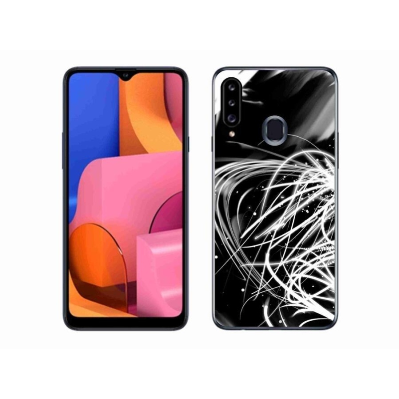 Zselés borítás mmCase Samsung Galaxy A20s - absztrakt 2