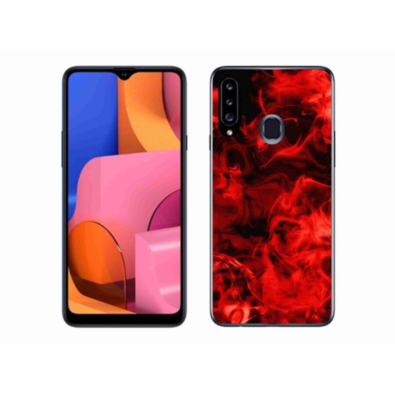 Gél borítás mmCase Samsung Galaxy A20s készülékhez - absztrakt minta 11