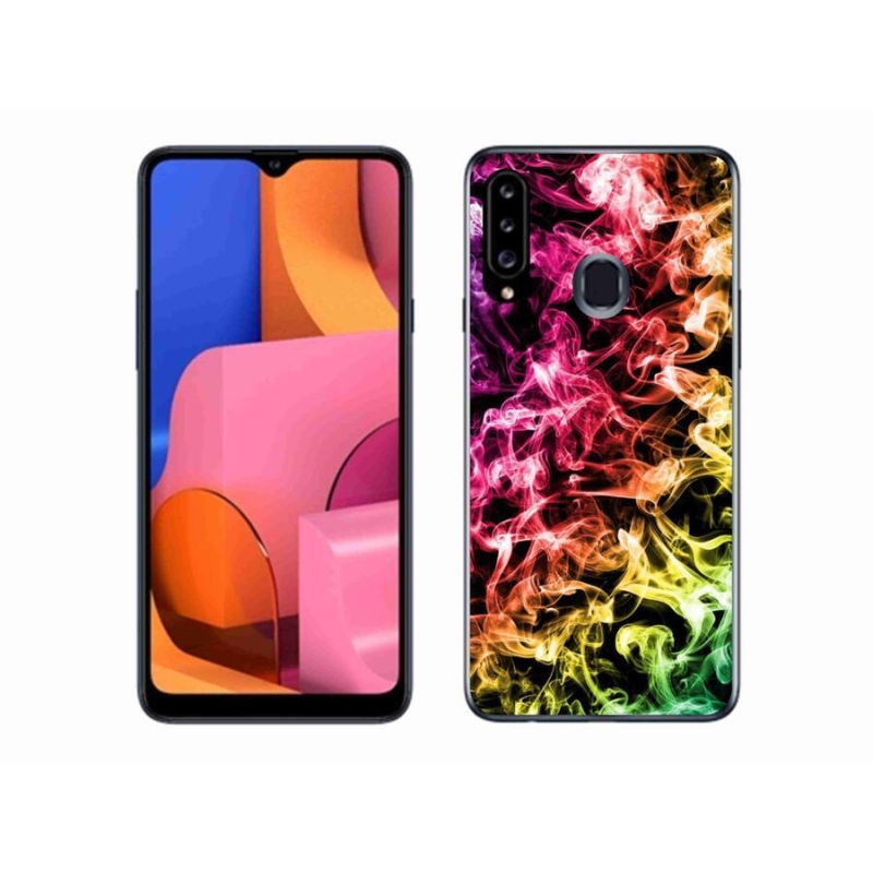 Gél borítás mmCase Samsung Galaxy A20s készülékhez - absztrakt minta 6