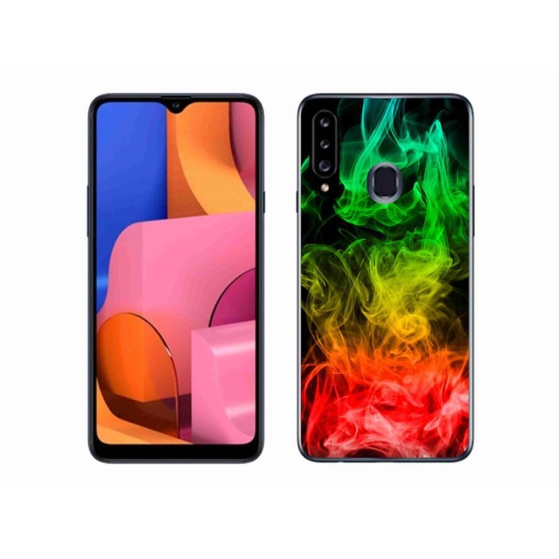 Gél borítás mmCase Samsung Galaxy A20s készülékhez - absztrakt minta 7