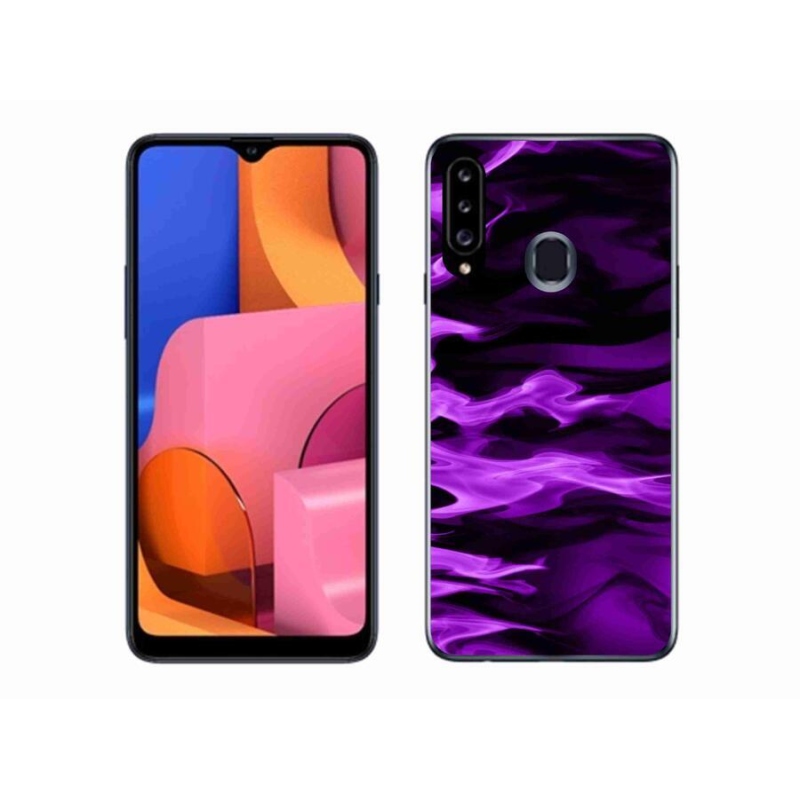 Gél borítás mmCase Samsung Galaxy A20s készülékhez - absztrakt minta 9