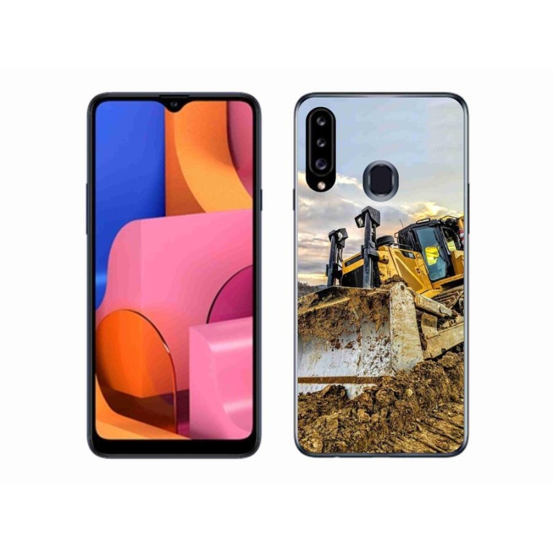 Zselés borítás mmCase Samsung Galaxy A20s készülékhez - digger