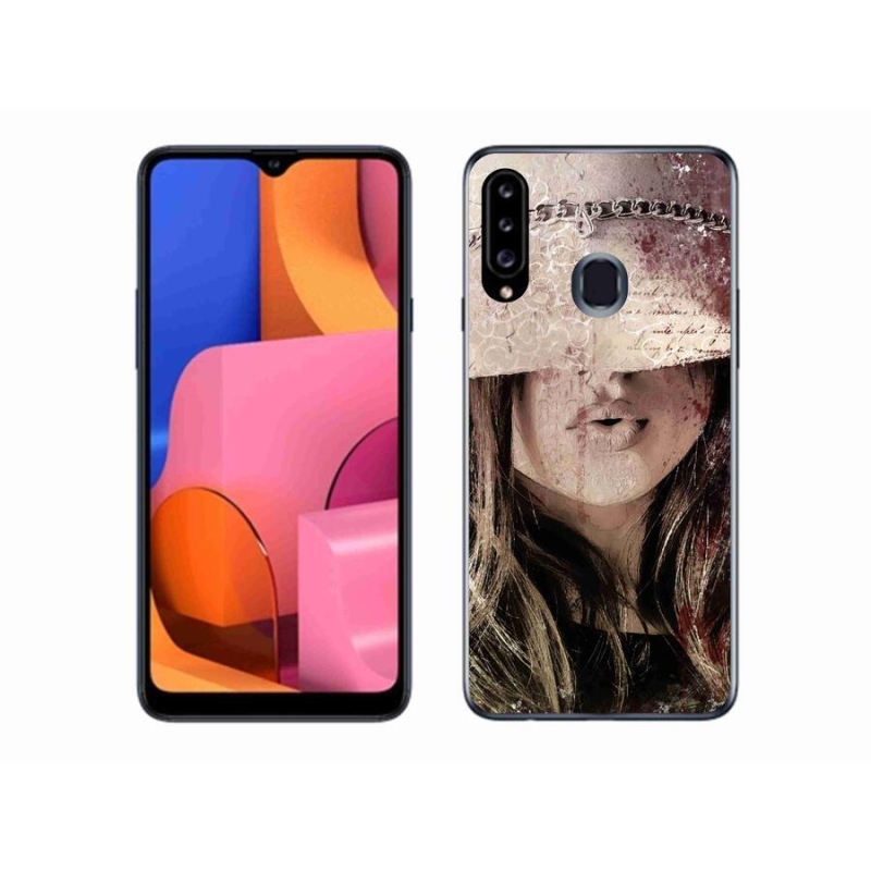 Gél védőhuzat mmCase Samsung Galaxy A20S - lányhoz