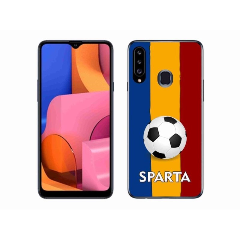 Zselés borítás mmCase Samsung Galaxy A20s - futball 1