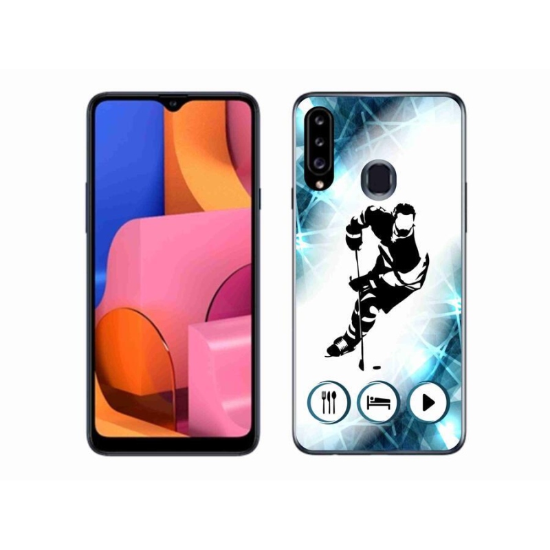 Zselés borítás mmCase Samsung Galaxy A20s készülékhez - hoki 1