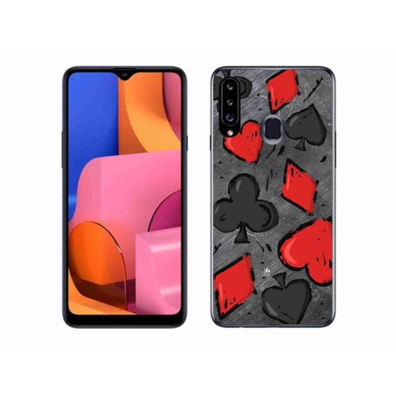 Zselés borítás mmCase Samsung Galaxy A20s készülékhez - kártya 1