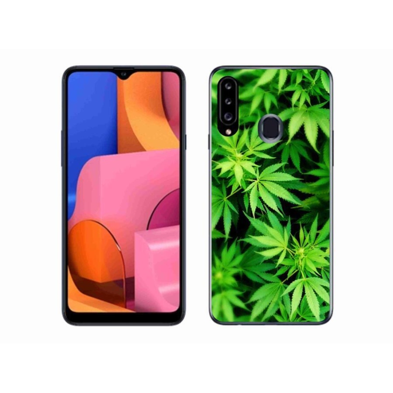 Gél védőhuzat mmCase Samsung Galaxy A20s készülékhez - kender 3