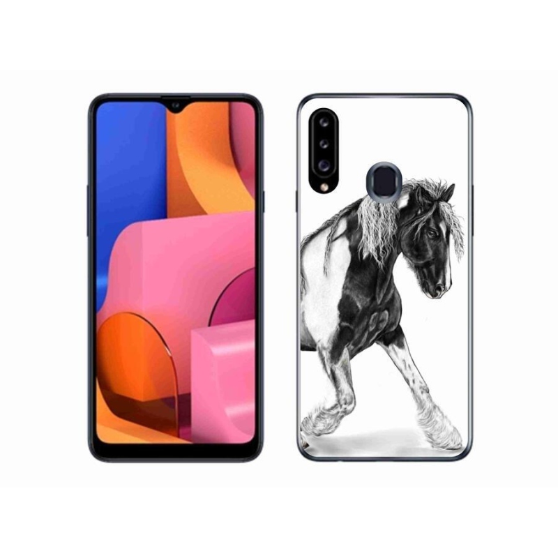 Zselés borítás mmCase Samsung Galaxy A20s készülékhez - ló
