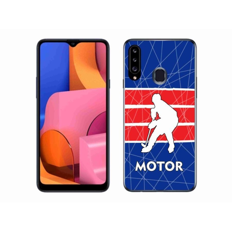 Gél védőburkolat mmCase Samsung Galaxy A20s készülékhez - Motor