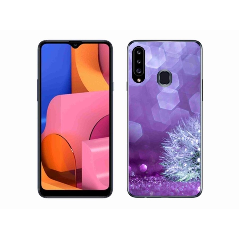 Zselés borítás mmCase Samsung Galaxy A20s készülékhez - pitypang 2