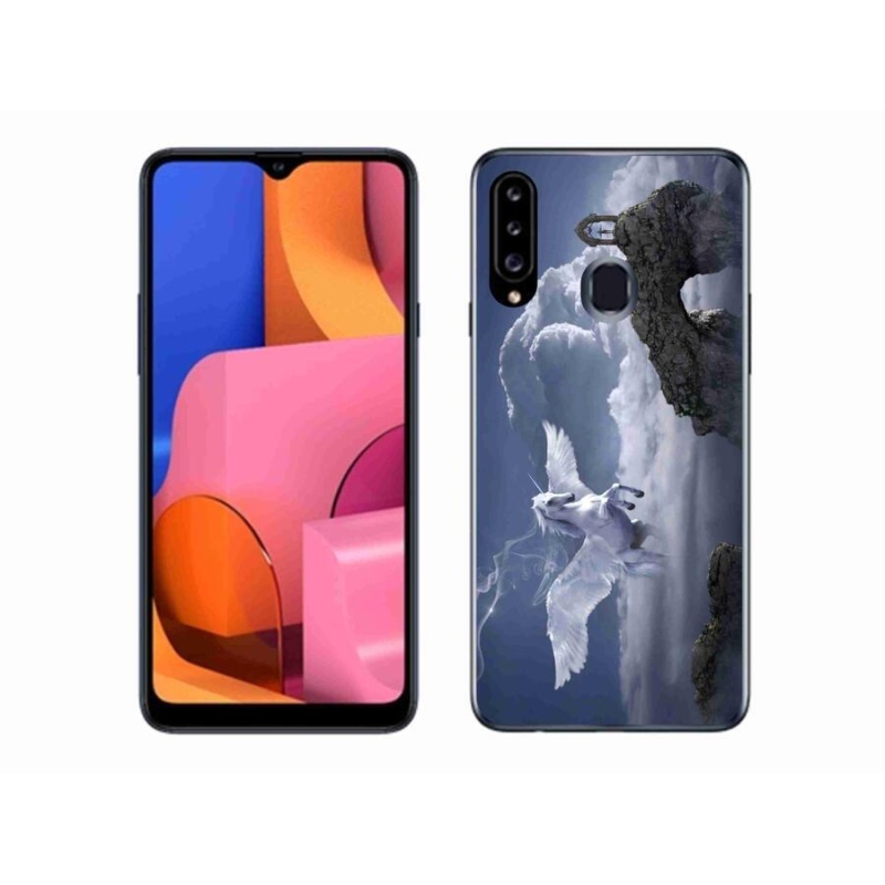 Zselés borítás mmCase Samsung Galaxy A20S készülékhez - pegazus