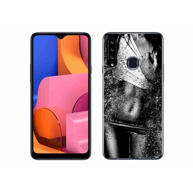 Gél borítás mmCase Samsung Galaxy A20s - szexi nő 1