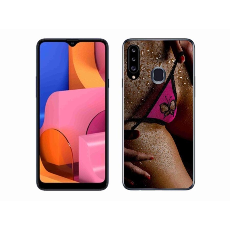Gél borítás mmCase Samsung Galaxy A20s készülékhez - szexi nő