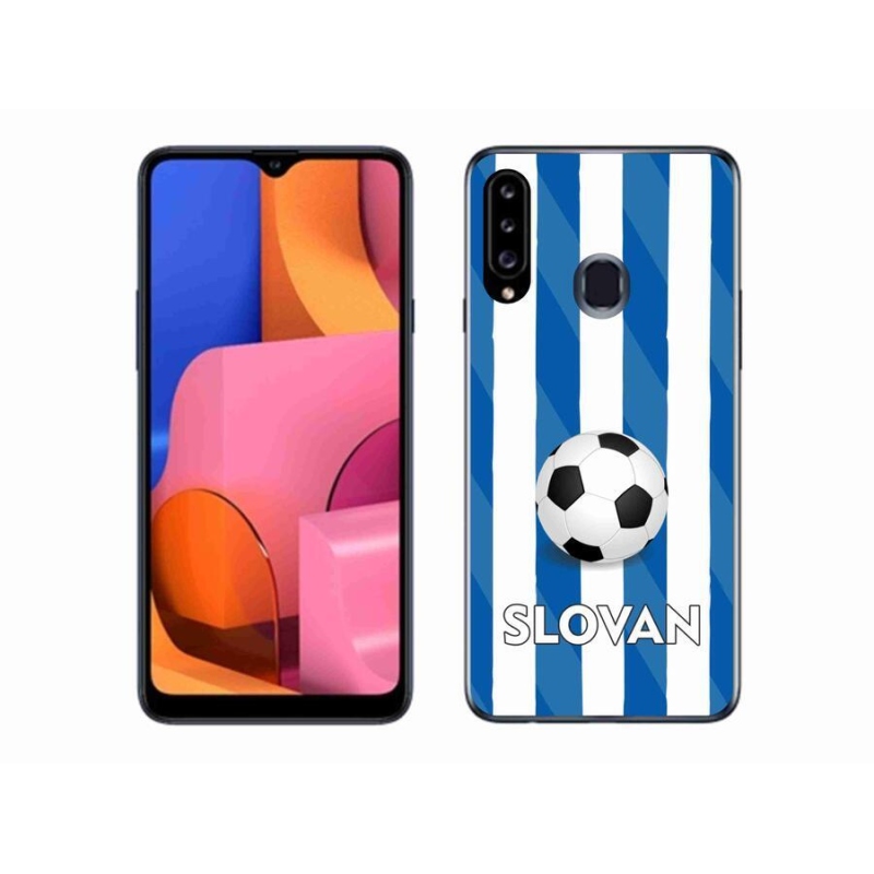 Zselés borítás mmCase Samsung Galaxy A20s készülékhez - Slovan