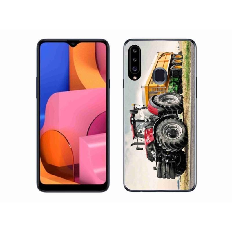 Zselés borítás mmCase Samsung Galaxy A20s - traktor 3
