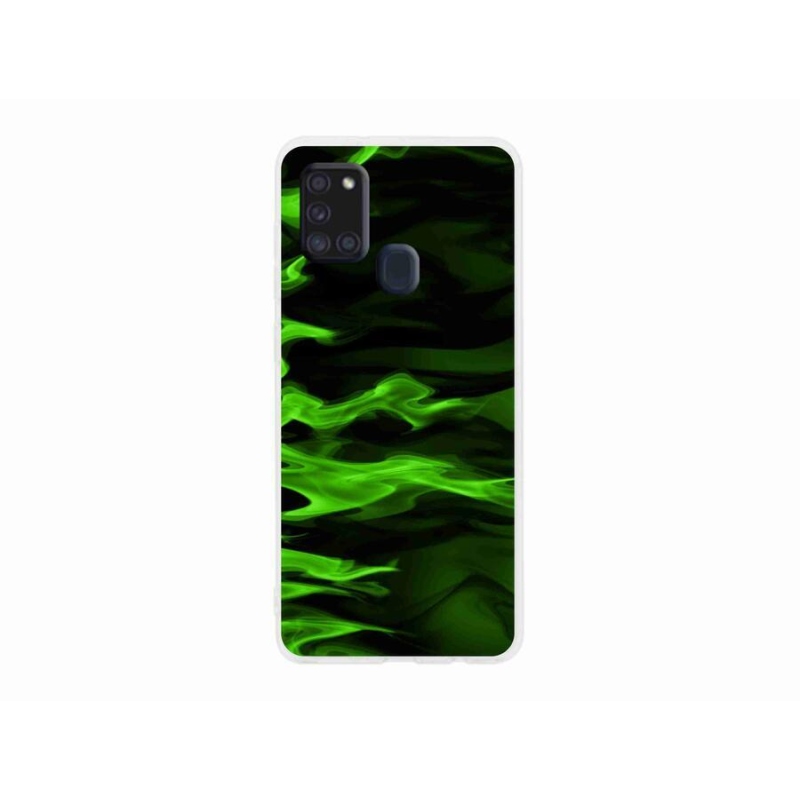 Gél borítás mmCase Samsung Galaxy A21s készülékhez - absztrakt minta 10