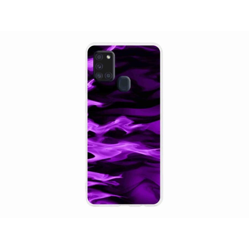 Gél borítás mmCase Samsung Galaxy A21s készülékhez - absztrakt minta 9