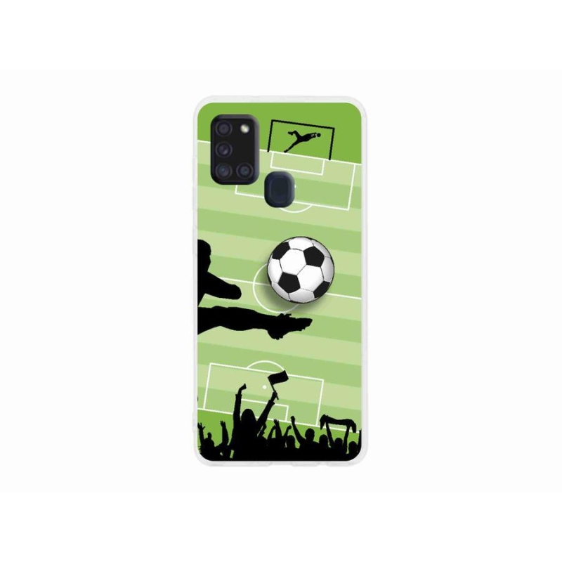 Gél borítás mmCase Samsung Galaxy A21s - futball 3