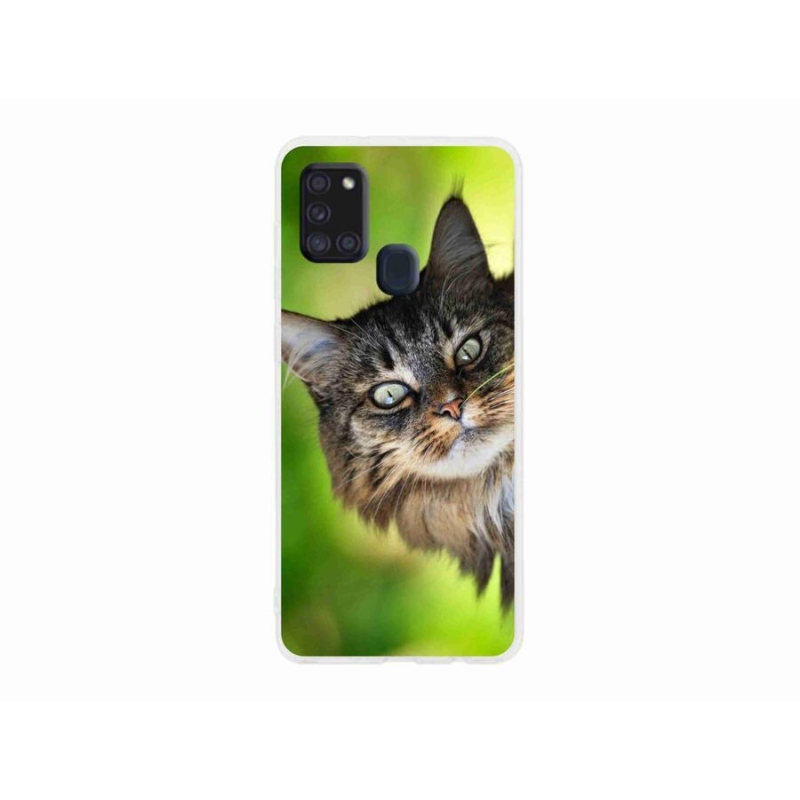 Zselés borítás mmCase Samsung Galaxy A21s készülékhez - cat 3