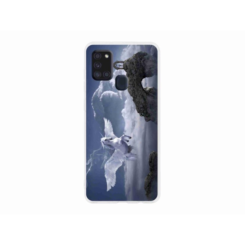Zselés borítás mmCase Samsung Galaxy A21s készülékhez - pegazus