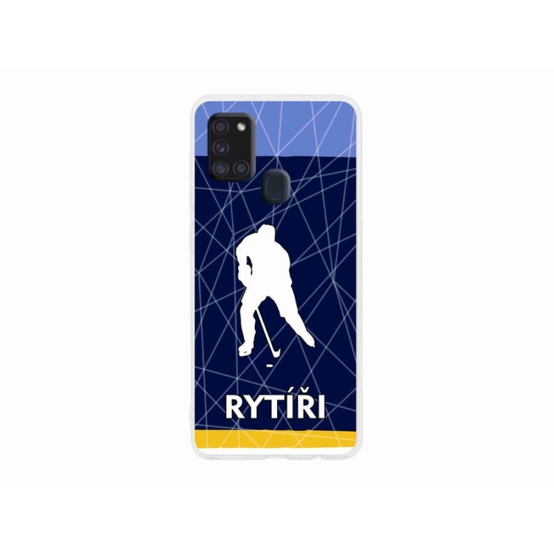 Gél borítás mmCase Samsung Galaxy A21s készülékhez - Lovagok