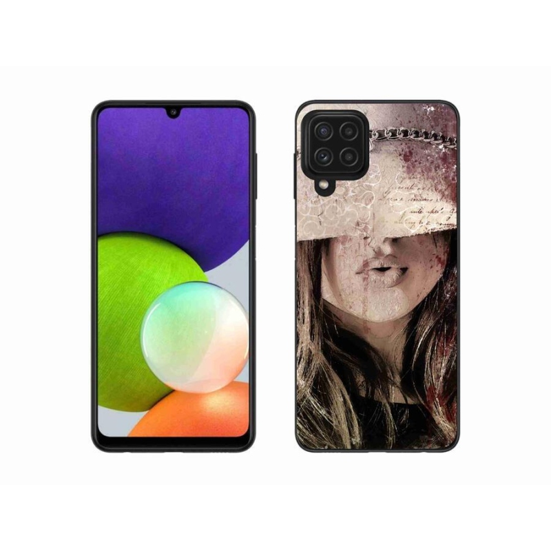 Gél borító mmCase Samsung Galaxy A22 4G - lányhoz
