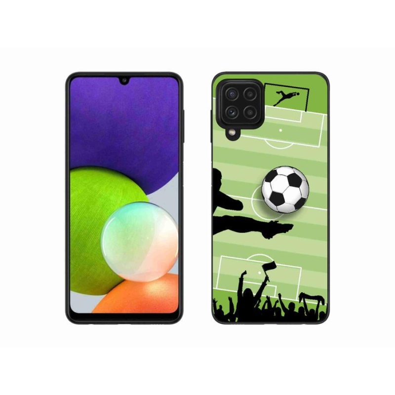 Gél borítás mmCase Samsung Galaxy A22 4G - futball 3