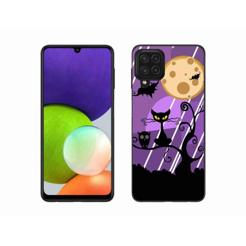 Gél borítás mmCase Samsung Galaxy A22 4G - halloween
