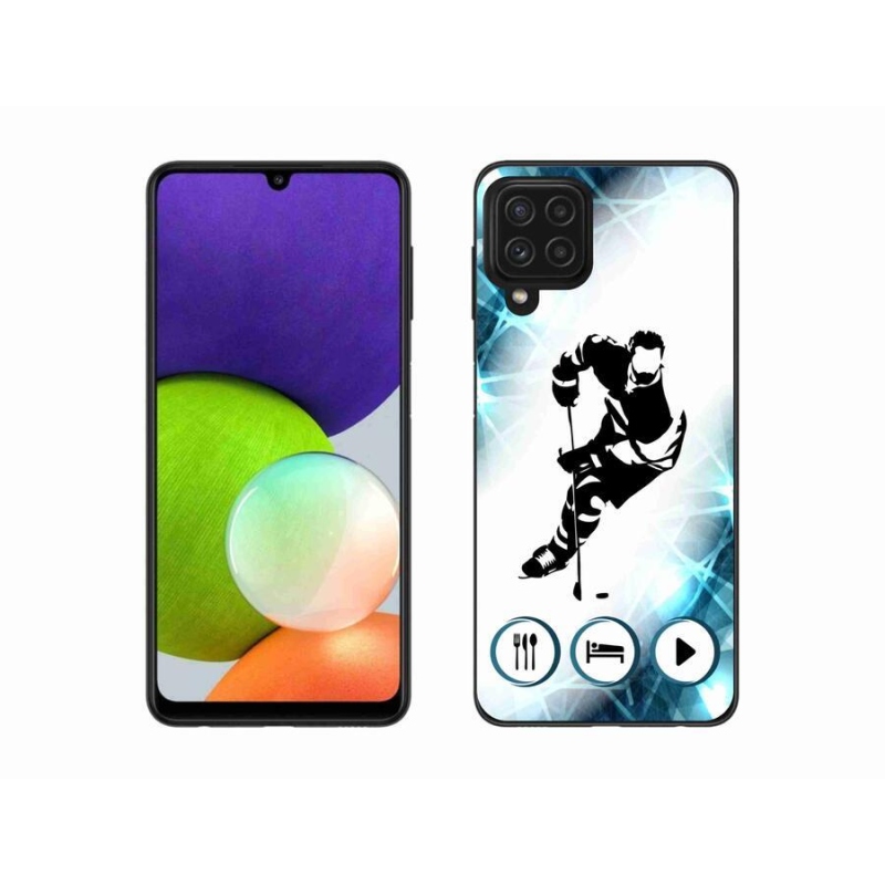 Gél borítás mmCase Samsung Galaxy A22 4G - hoki 1