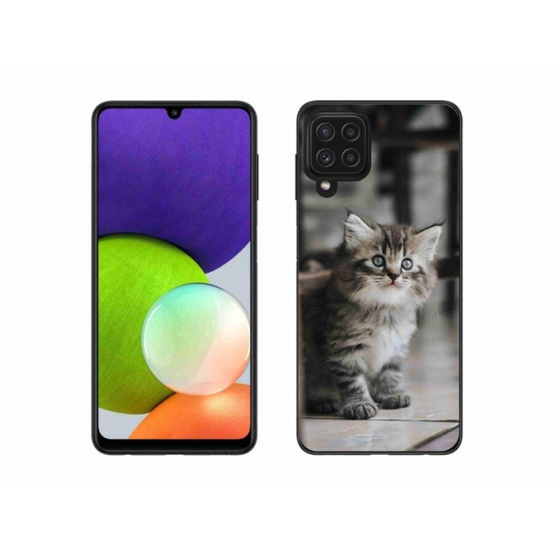 Gél borítás mmCase Samsung Galaxy A22 4G - cica - Samsung Galaxy A22 4G - cica