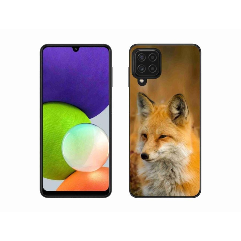 Zselés borítás mmCase Samsung Galaxy A22 4G - rókakék