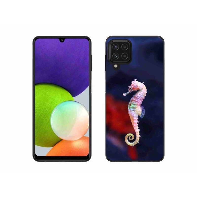 Zselés borítás mmCase Samsung Galaxy A22 4G - csikóhalakhoz