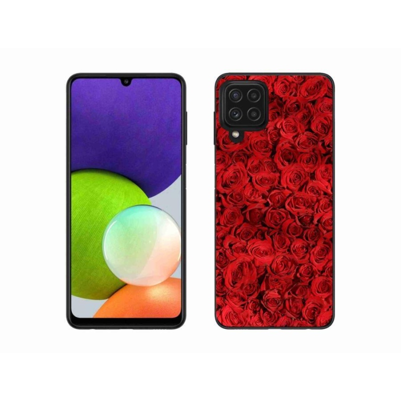 Zselés borítás mmCase Samsung Galaxy A22 4G - rózsaszínű