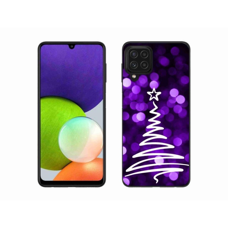 Zselés borítás mmCase Samsung Galaxy A22 4G - fa