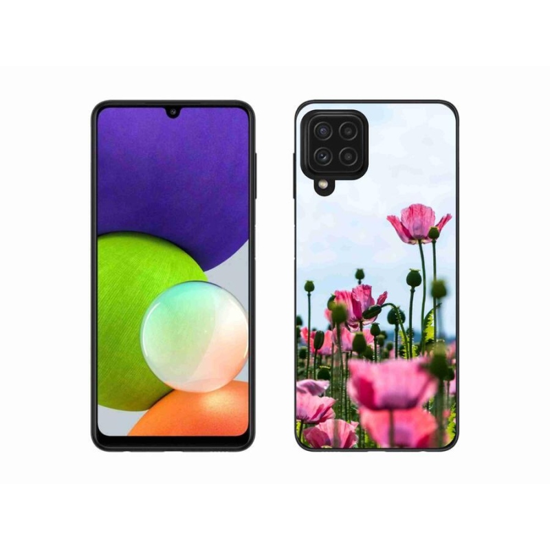 Gél védőhuzat mmCase Samsung Galaxy A22 4G - mákos színű