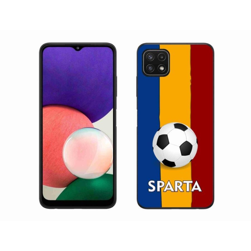 Gél védőburkolat mmCase Samsung Galaxy A22 5G - futball 1
