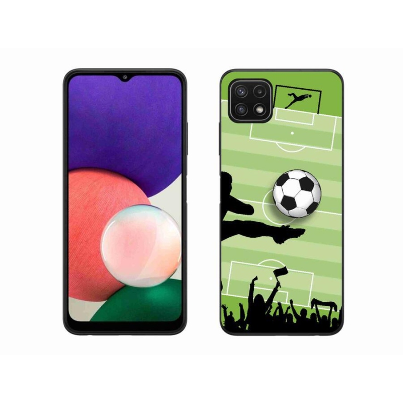 Gél borítás mmCase Samsung Galaxy A22 5G - futball 3