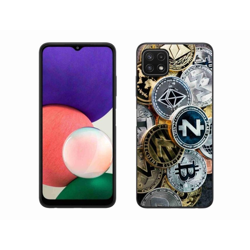 Gél borítás mmCase Samsung Galaxy A22 5G - kriptovalutákhoz
