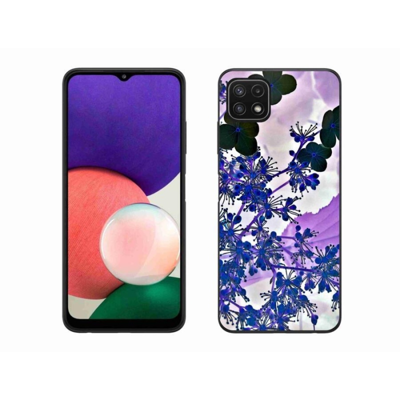 Zselés borítás mmCase Samsung Galaxy A22 5G - hortenzia virág