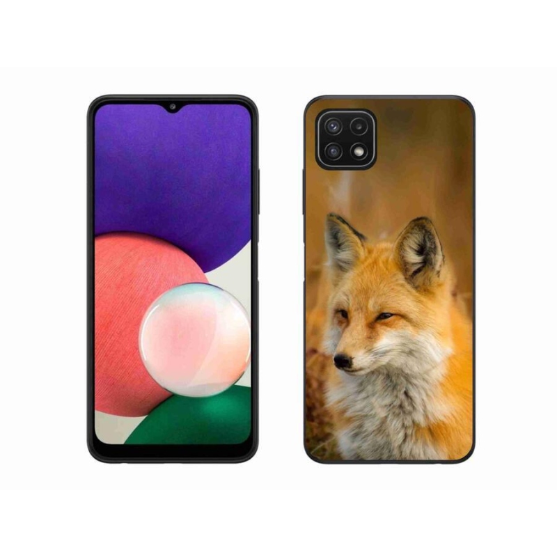 Zselés borítás mmCase Samsung Galaxy A22 5G - róka