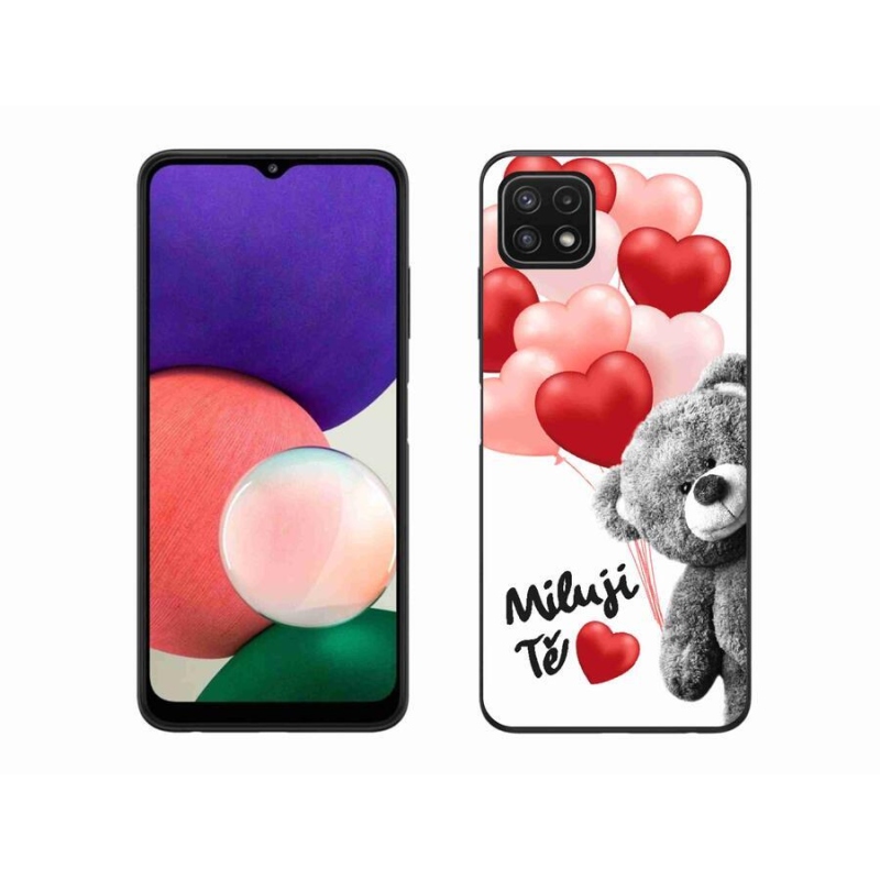 Gél borító mmCase Samsung Galaxy A22 5G - I love you - Gél borító mmCase Samsung Galaxy A22 5G - I love you