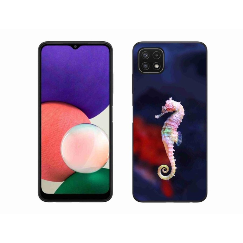 Zselés borítás mmCase Samsung Galaxy A22 5G - csikóhalakhoz